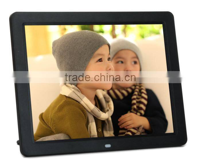 12 inch HD picture video music play digital photo frame