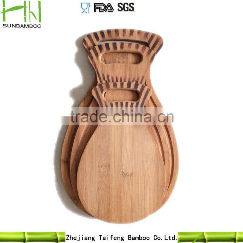 Factory price eco-friendly laminated bamboo cutting board in healthy life,pizza glass board
