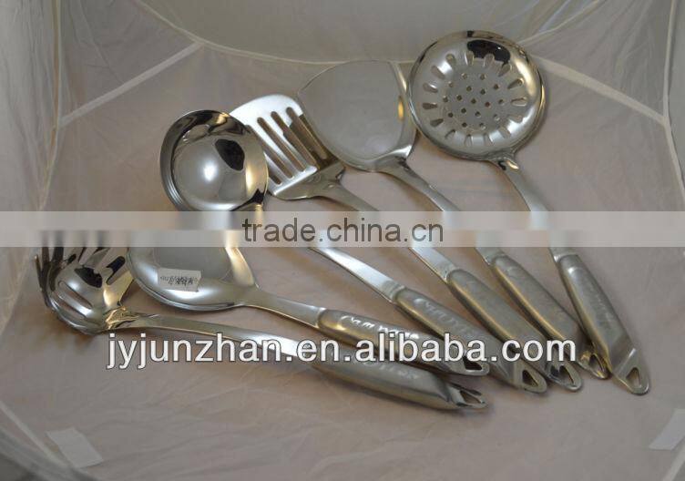 High mirror polishing Stainless Steel kitchen tools utensils made by Junzhan Factory directly and sell directly