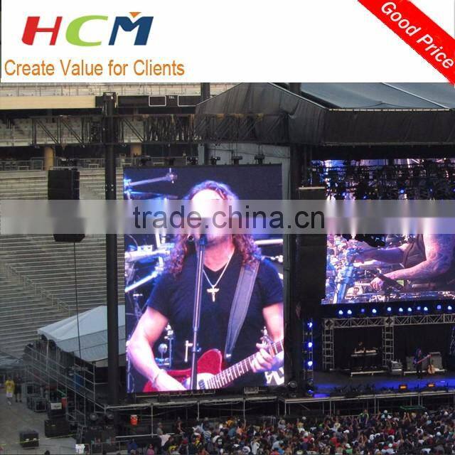 LED Back Stage Video Wall Concert Screen display/die cast aluminum cabinet for event