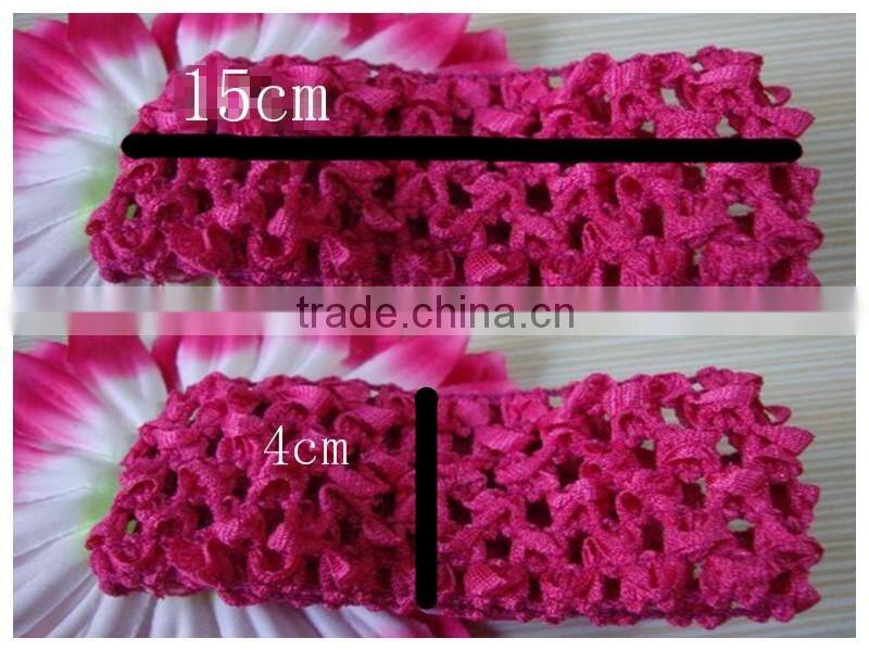 Summer daisy flowers crochet headband for DIY,clothing ornamenting