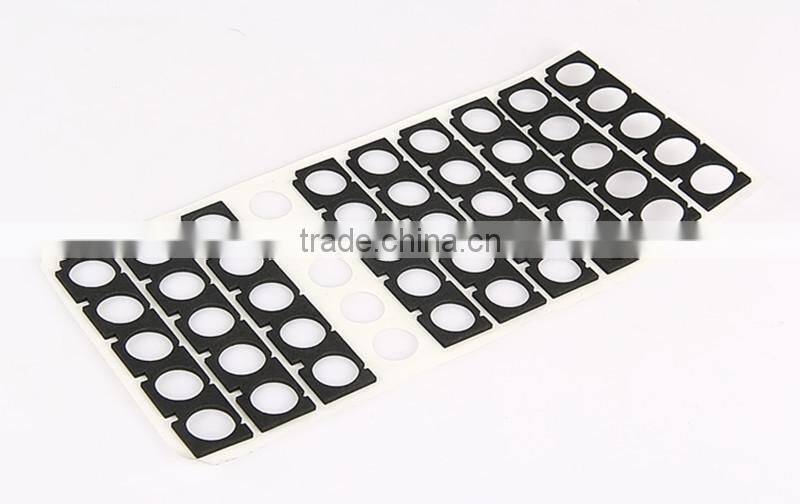 Twist Shape EPDM Sheet Paste to Paper for Machine Parts