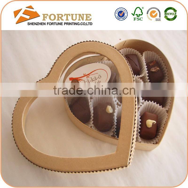 Custom Candy Box Exquisite Paper Chocolate Box With Divider
