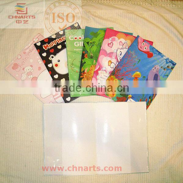 printed PVC book Binding Cover