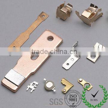 Electrical Accessories/ electric contact sheet metal parts with ROHS approved