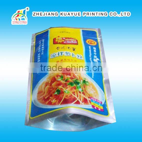 Durable New High Quality Aluminum Foil Retort Pouch -- Able to Resist 121 C!