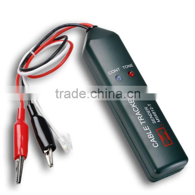 Electric Wire Line Finder Tracker MS6812 Mastech Network Telephone Cable Tester