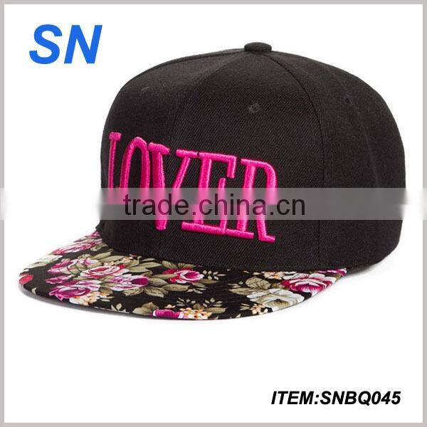 Good quality fashion custom unisex funny snapback cap