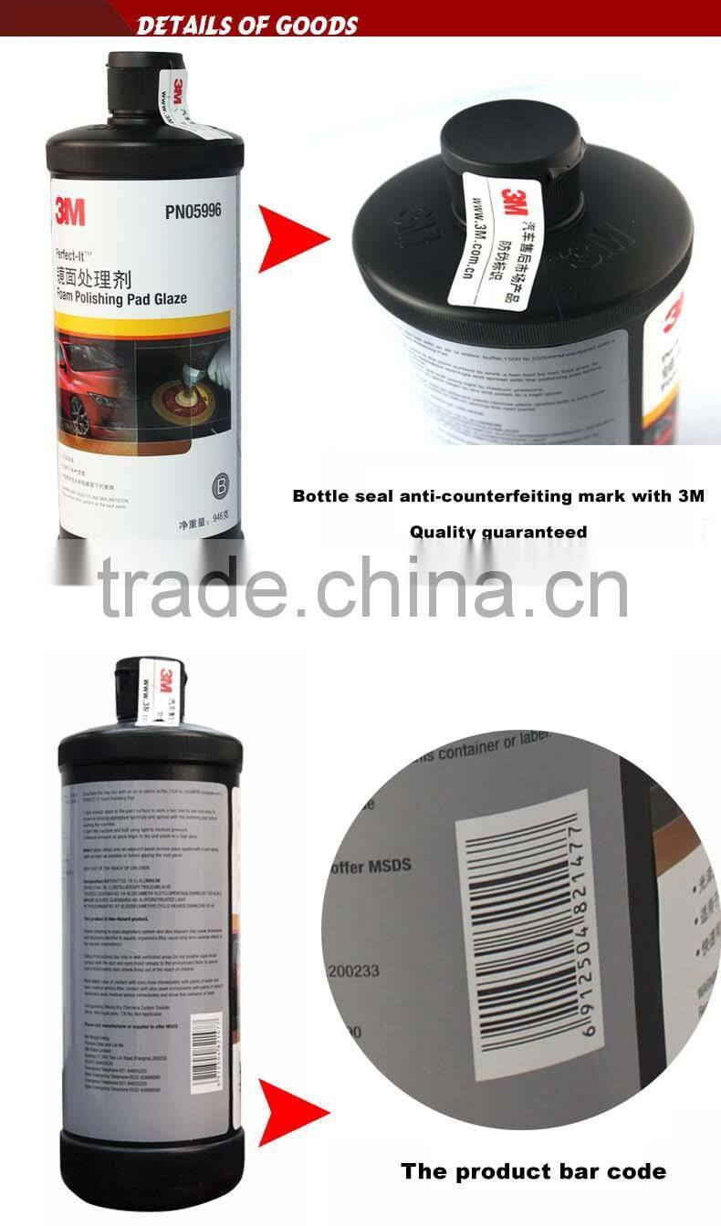 3M foam polishing pad glaze