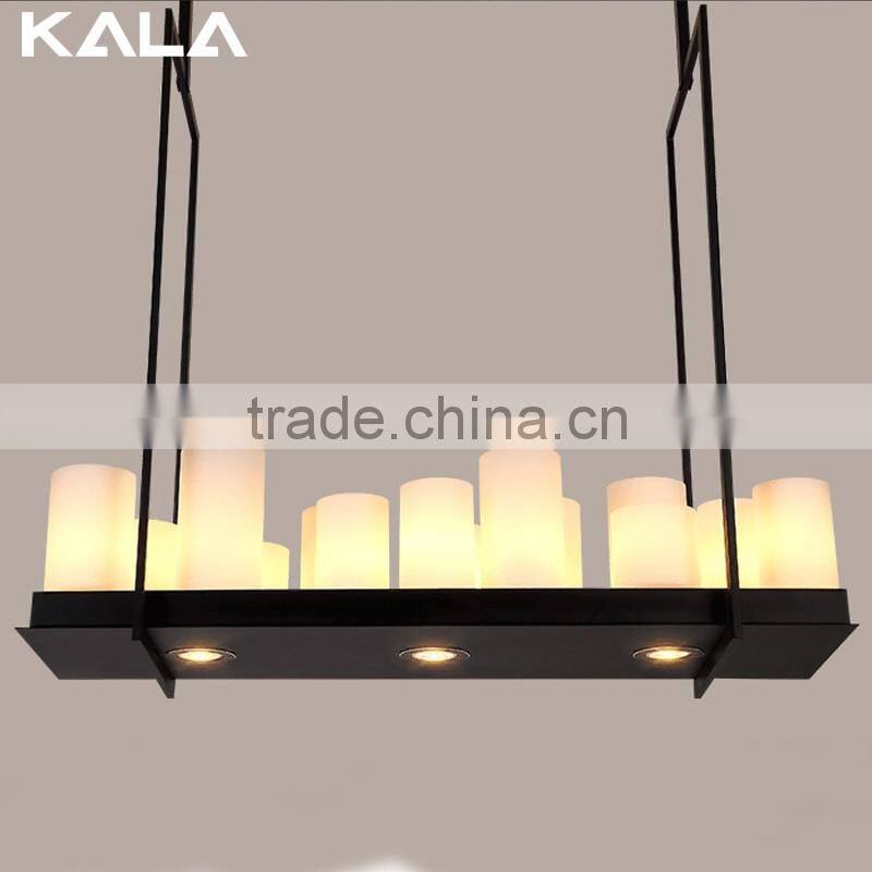 Retro Vintage Pendant Lights Clear Glass Lamshade Loft Pendant Lamps for Dinning Room Home Dcoration Lighting
