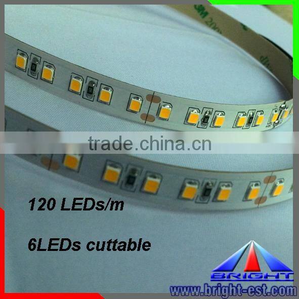 Best Price!Waterproof Optional LED Strip 0.2W 2835 SMD led strip high lumen 120led/m