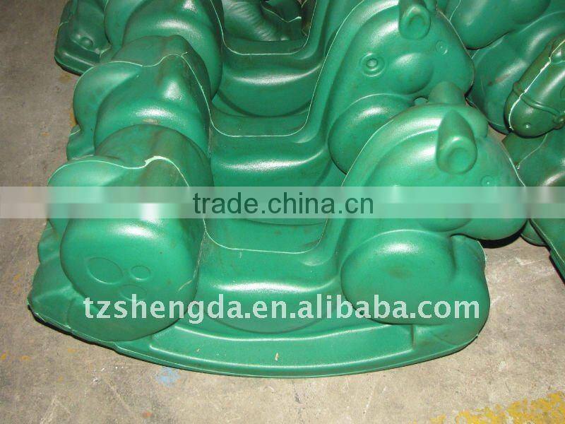 plastic toy rocking horse blow moulding machine