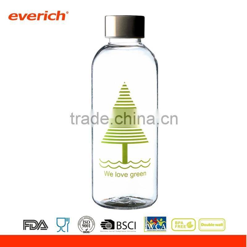 600ml/1000ml BPA FreeTritan bottle with metal lid