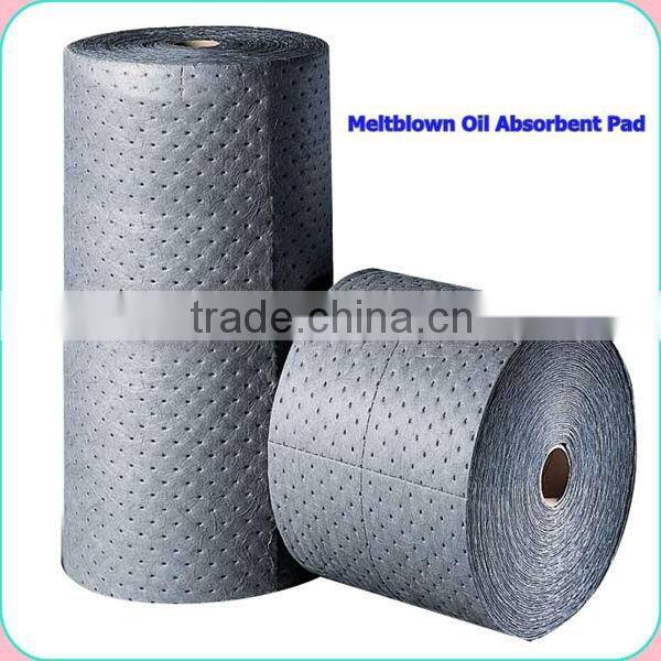 Quality spill control high absorbency oil absorbent pad