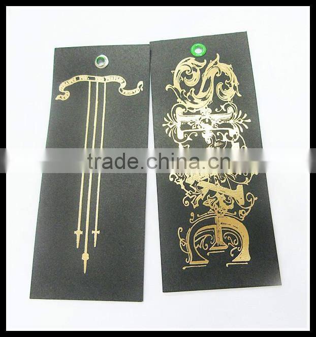Nes design label tags with plastic transparent layer logo for cloth
