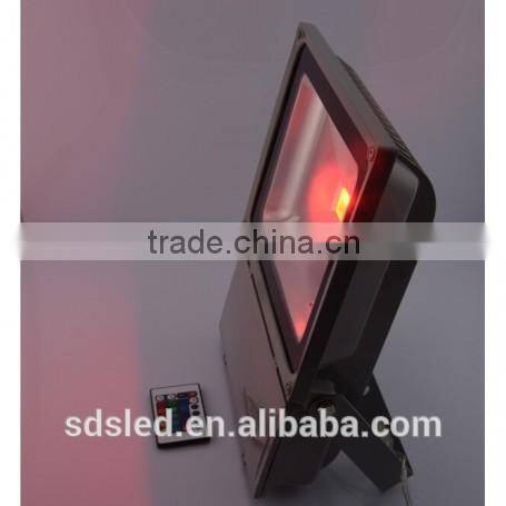 LED flood light 70W led flood light IP65 Integrated Grey RGB Led Floodlight