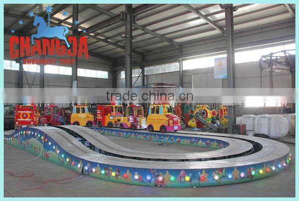 Shopping mall outdoor play kiddy ride climbing cars