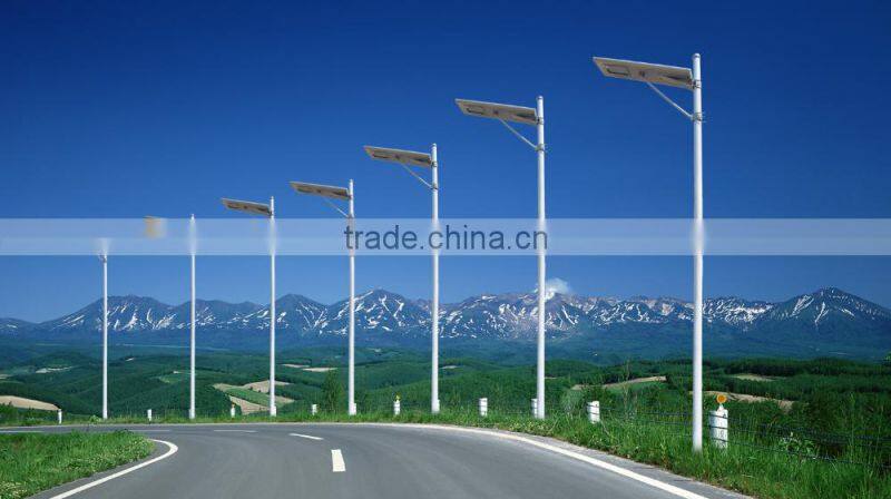 Outdoor Solar Led Street Light with Camera & Mobile App 20w 30w 50w