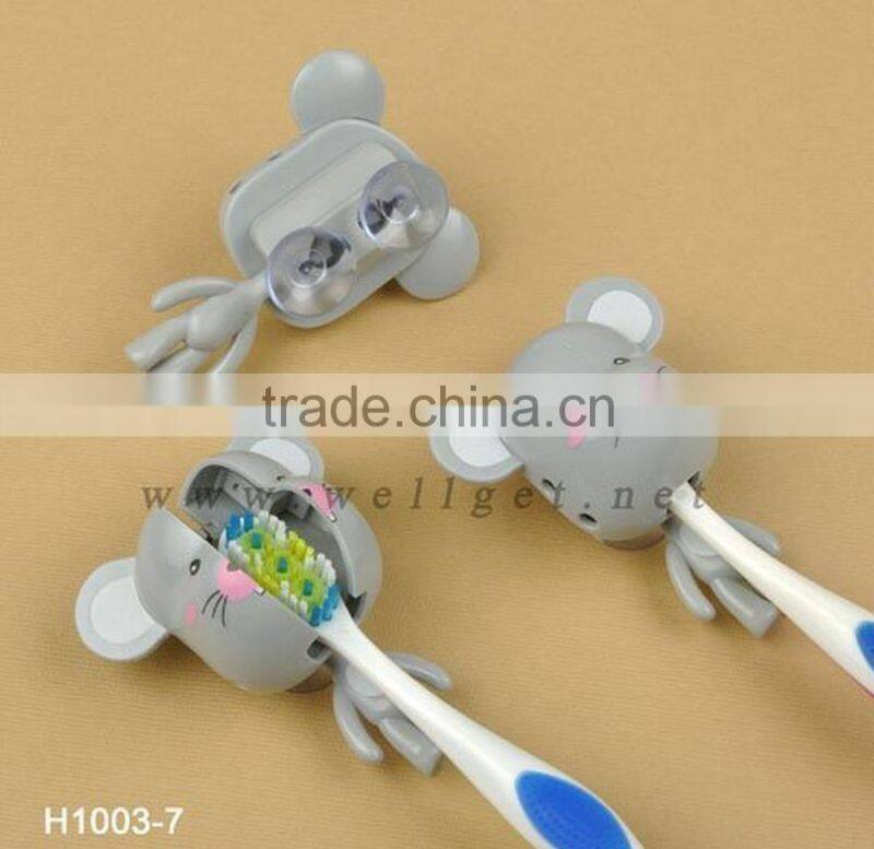 FDA Approval OEM High Quality Unique Covered Animal Toothbrush Holder