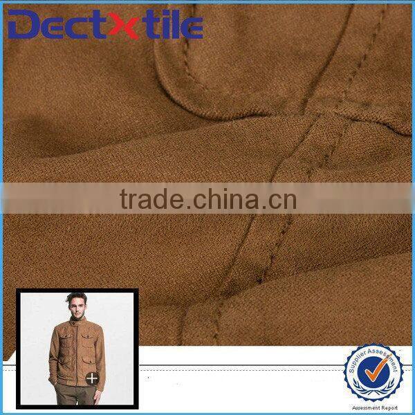 2015 The newest styles100%polyester faux suede fabric for sofa, home textile, jacket, shoes etc low price