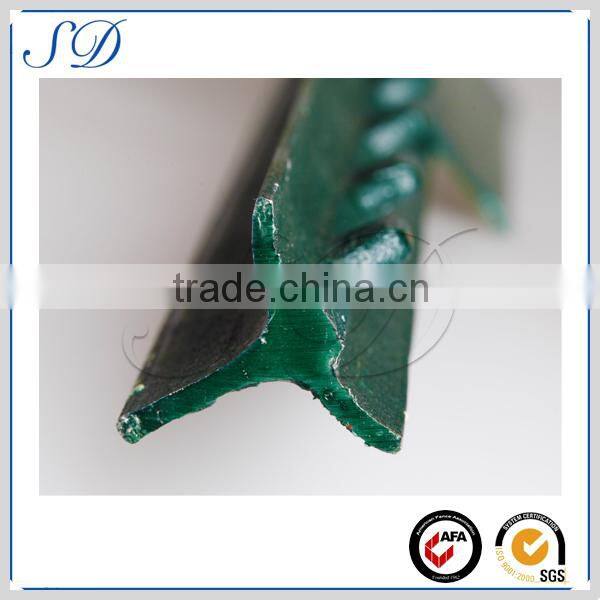 china factory fence tee post / studded t post