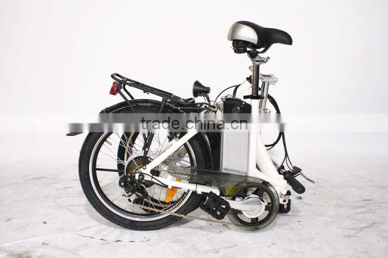 250W mini folding electric bike with 36v 10ah lithium battery as gift XY-EB003F