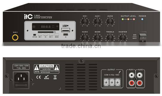 ITC T-B20 Series Internal MP3 Player Mixing Bluetooth Amplifier