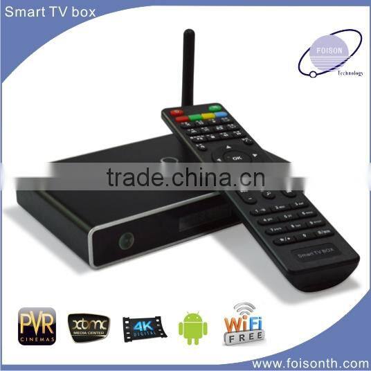 top 4k android Amlogic S812 Quad core full dh internet japan tv box with OS android 4.4