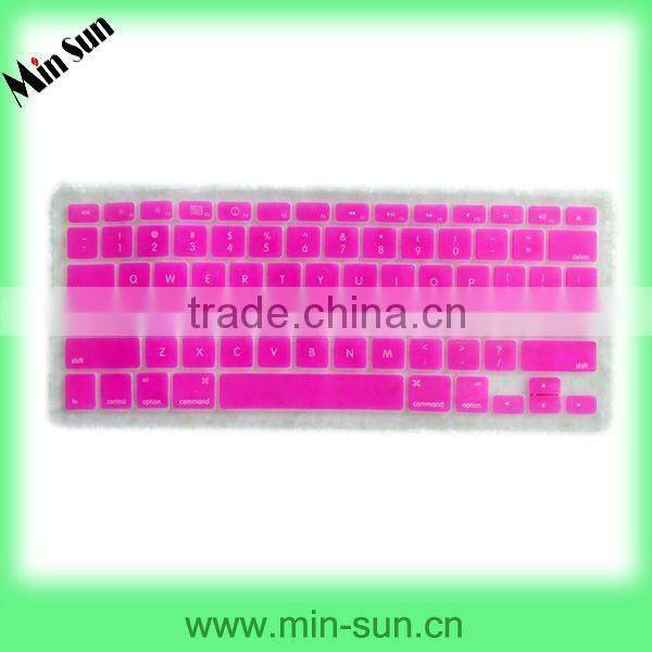 US hot-selling colorful laptop keyboard cover/silicone case