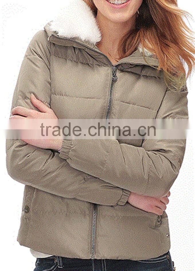 2016 Latest design good price Ladies Winter Warm Jacket