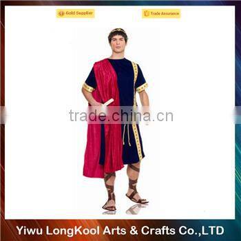 2016 Newest design adult halloween cosplay costume fancy roman soldier costume