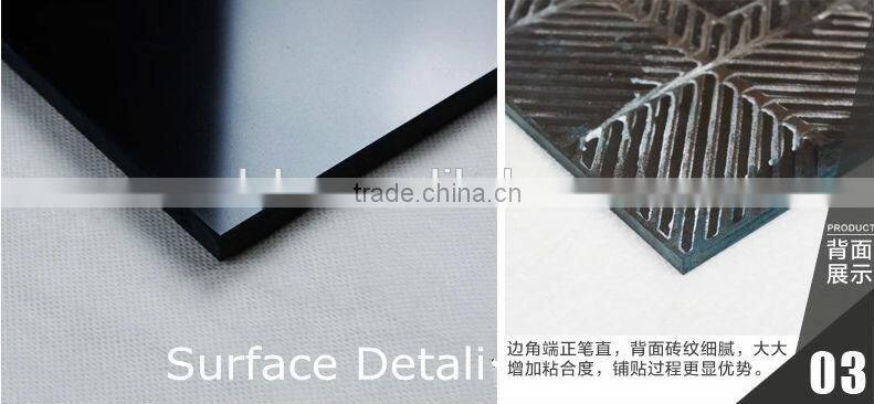China Pure jet black tile Gres Monococcion