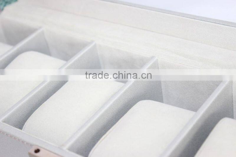 elegant leather watch box