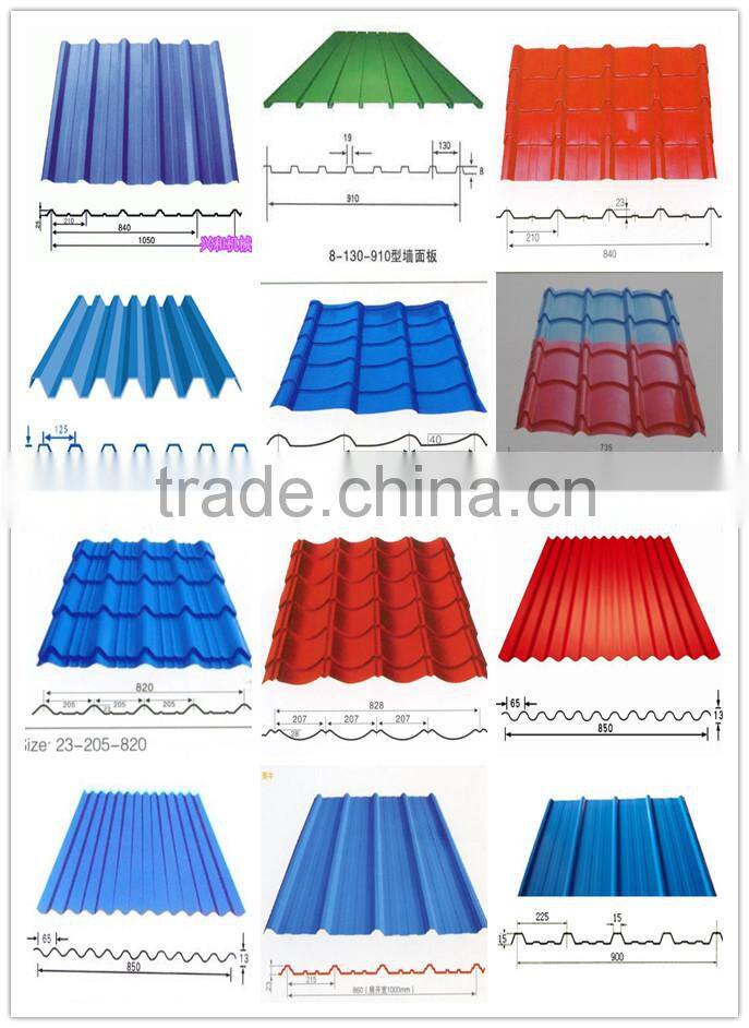 Cold rolled technique and galvanized surface treatment aluminum roofing sheets