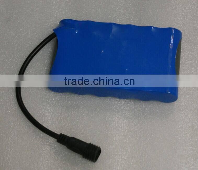 Factory wholesale 11.1v 18650 battery pack for medical devices