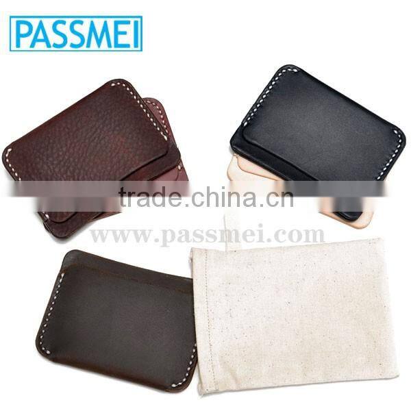 Professional Manufacturer Pu Card Leather Holder Genuine Leather Card Leather Holder