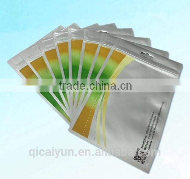 wholesale various sizes silver zip lock aluminium foil bag/aluminum foil vacuum-sealed bags