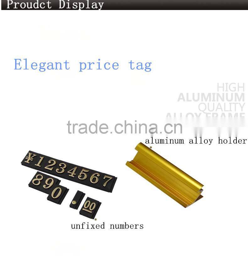 2016 new design super quality plastic price tag