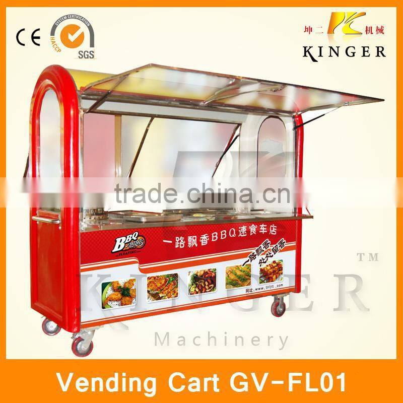 street fast food fruits mobile food cart fast food in the streets