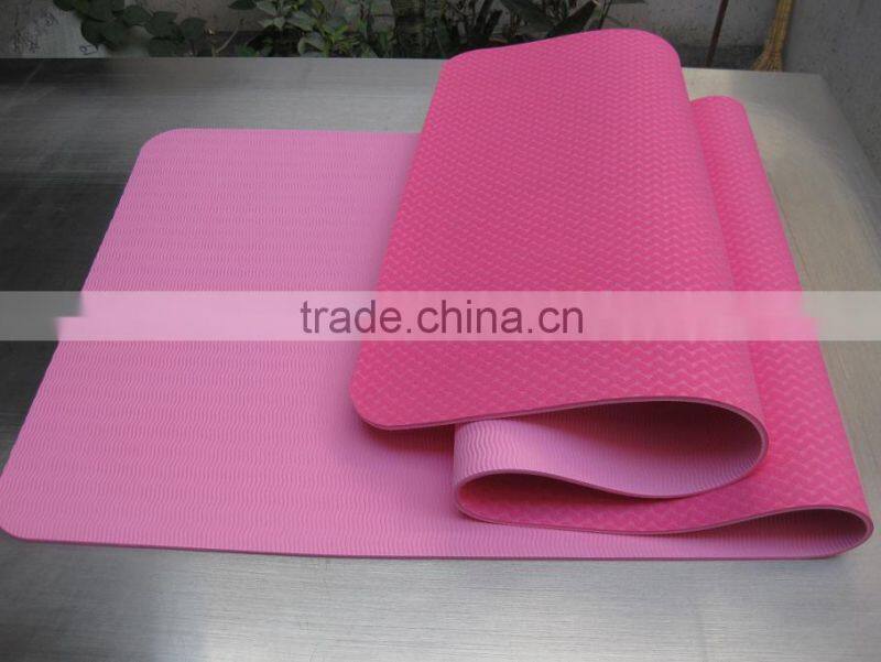 Yoga & Pilate Type Double-sided Non-slip 6mm Thick Yoga Mat