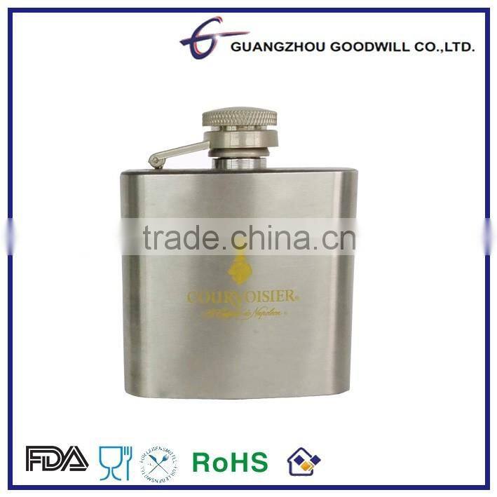 2.5 oz stainless steel hip flask