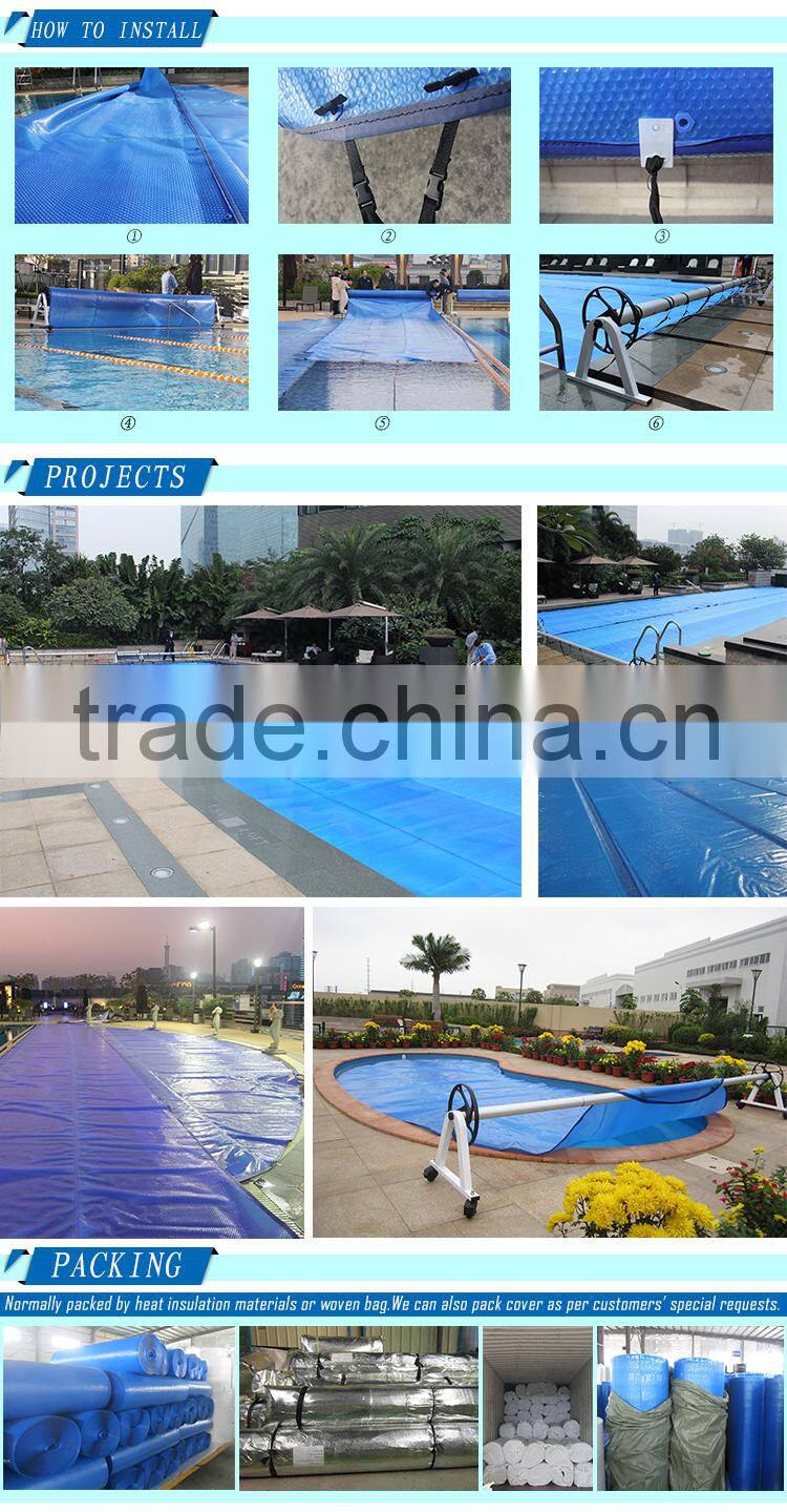 Easy installation preventing evaporation woven swimming pool cover tent