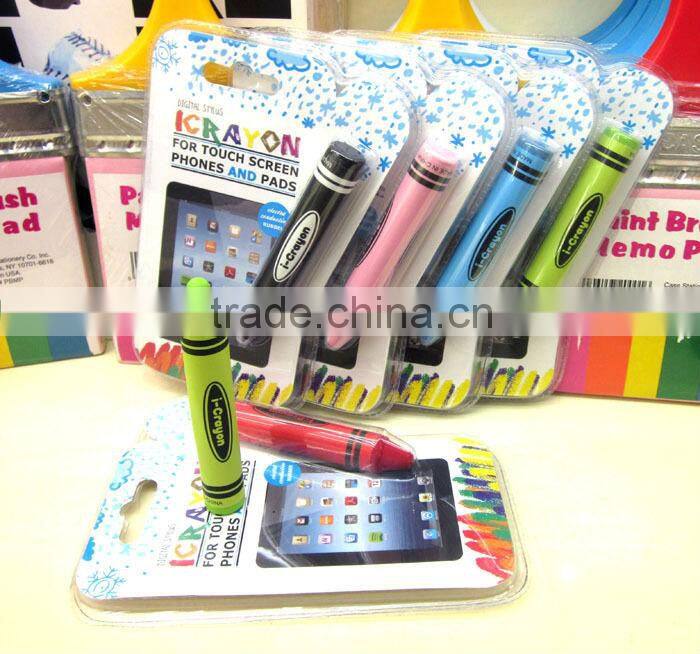 silicone Kids touch pen for iPhone / iPad