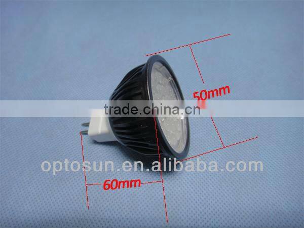 4W 3W MR16 Led Spotlight High Power 12V Mr16 Led Spotlight