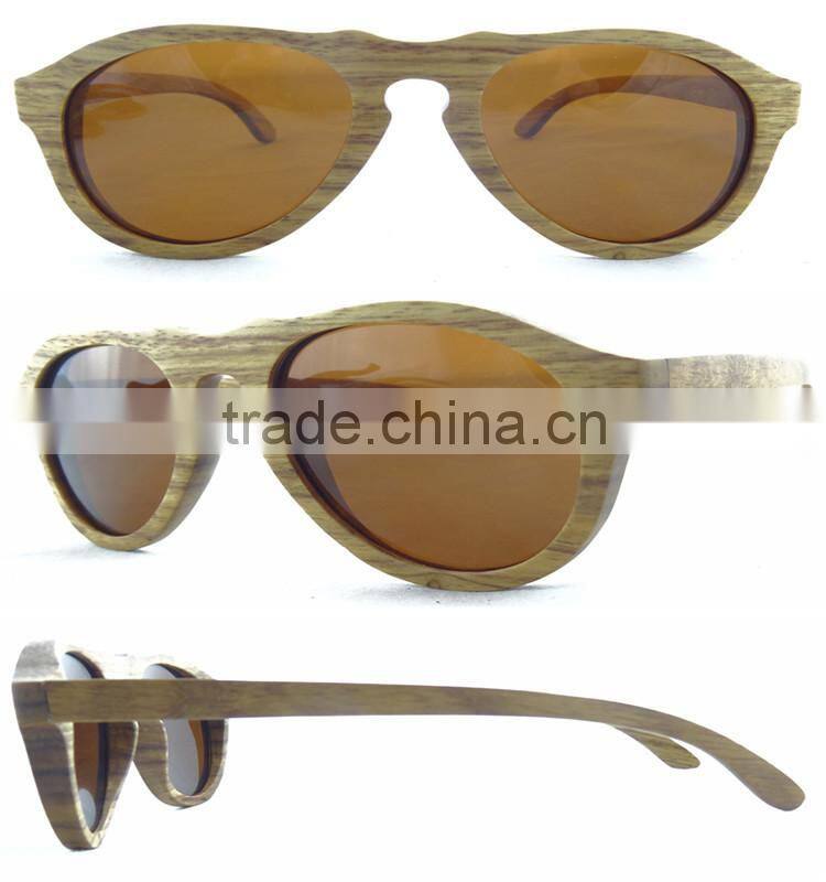 Fashion Sun Glasses Wooden Glasses Bamboo Sunglasses China Factory