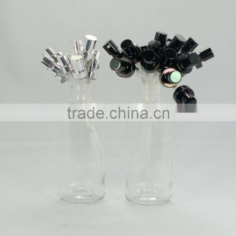 Different size gold aluminium perfume crimp pump for perfume bottle