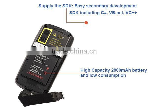 4G LTE Industrial mini arduino barcode scanner wireless usb data collector for android 5.1 tablet pc