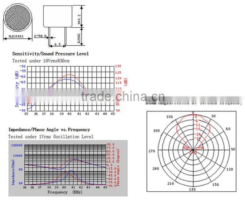 12mm 10MM ultrasonic pir sensor