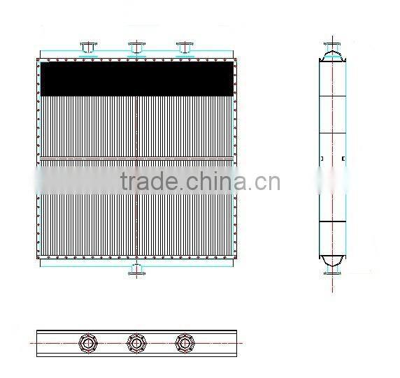 Carbon steel tube fin heat exchanger equipment