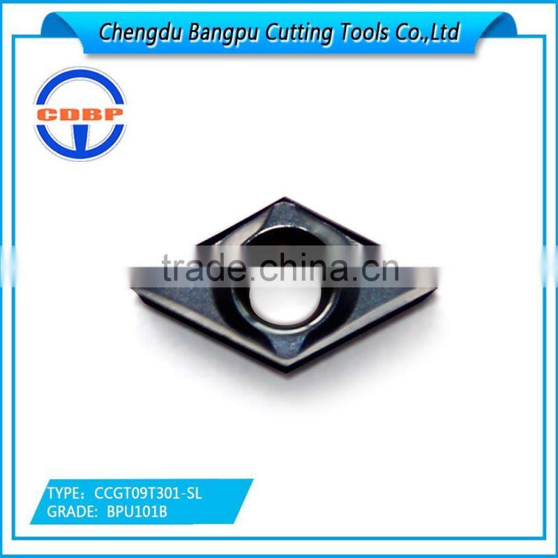 CDBP carbide insert aluminum processing DCGT11T302-SL for heat resisting casting